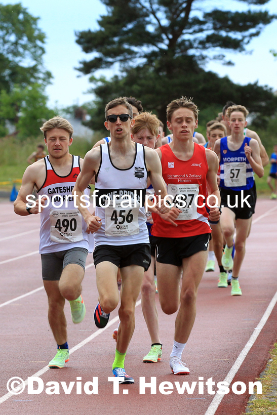3000 metres, 2022 NEGP Monkton No 4, June 29th. Photo: David T. Hewitson/Sports for All Pics